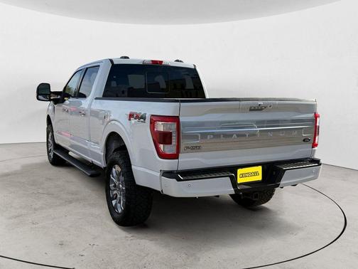 Star White Metallic Tri-Coat 2021 Ford F-150 Platinum