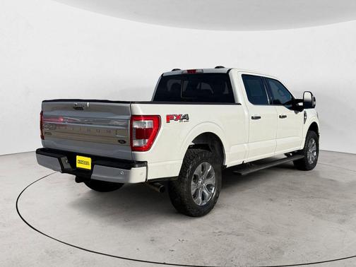 Star White Metallic Tri-Coat 2021 Ford F-150 Platinum