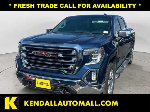 Pacific Blue Metallic 2019 GMC Sierra 1500 SLT