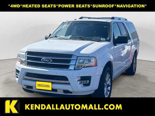 Oxford White 2015 Ford Expedition EL Limited