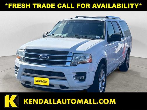 Oxford White 2015 Ford Expedition EL Limited