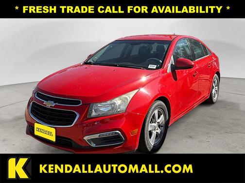 Red 2015 Chevrolet Cruze 1LT