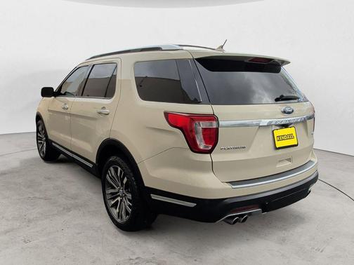 Platinum Dune Metallic Tri-Coat 2018 Ford Explorer Platinum