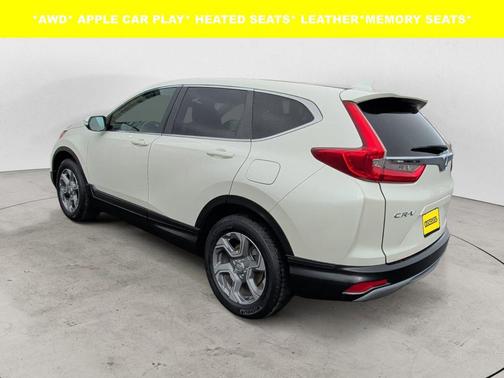 White Diamond Pearl 2017 Honda CR-V EX-L