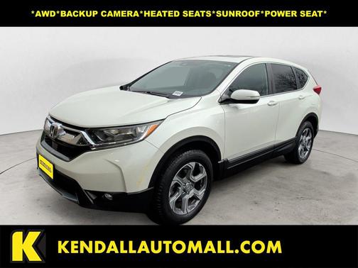 White Diamond Pearl 2017 Honda CR-V EX-L