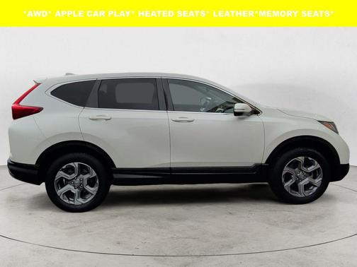 White Diamond Pearl 2017 Honda CR-V EX-L