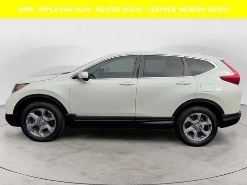 White Diamond Pearl 2017 Honda CR-V EX-L