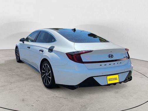 Quartz White 2021 Hyundai SONATA Limited