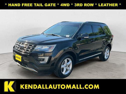 Shadow Black 2016 Ford Explorer XLT
