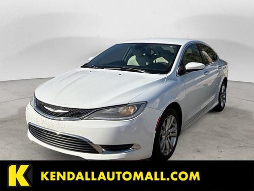 Bright White Clearcoat 2015 Chrysler 200 Limited