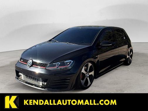 Deep Black 2015 Volkswagen Golf GTI 2.0T S 4-Door