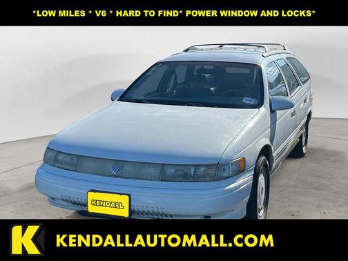 White 1993 Mercury Sable GS