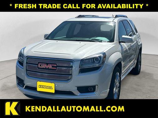 White 2013 GMC Acadia Denali