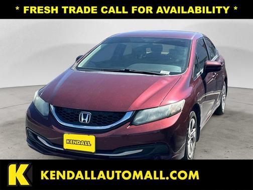 Crimson Pearl 2015 Honda Civic LX