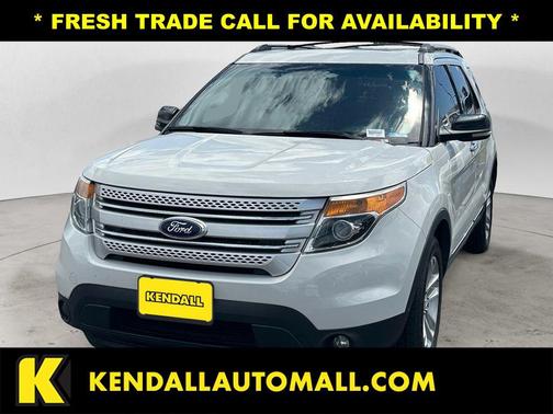 White Suede 2012 Ford Explorer XLT