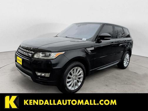 Black 2017 Land Rover Range Rover Sport 3.0L Turbocharged Diesel HSE Td6