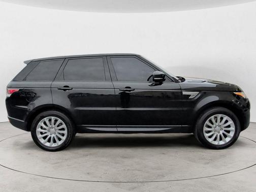 Black 2017 Land Rover Range Rover Sport 3.0L Turbocharged Diesel HSE Td6