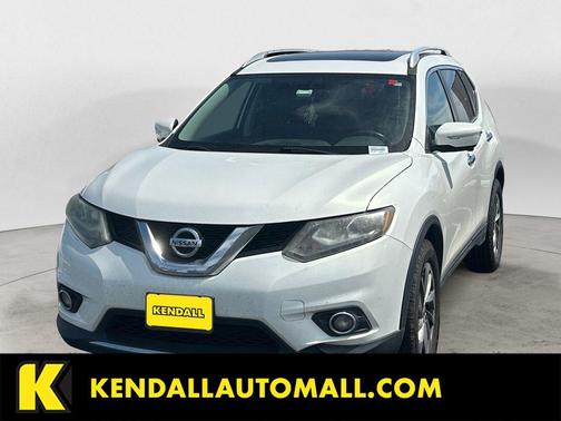 Moonlight White 2014 Nissan Rogue SL
