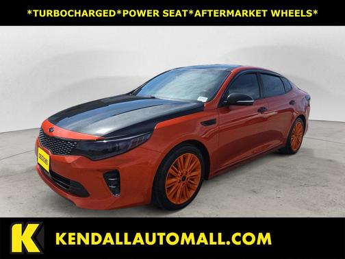 Ebony Black 2016 Kia Optima SXL Turbo