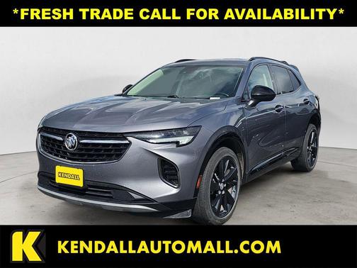 Satin Steel Metallic 2021 Buick Envision AWD Preferred
