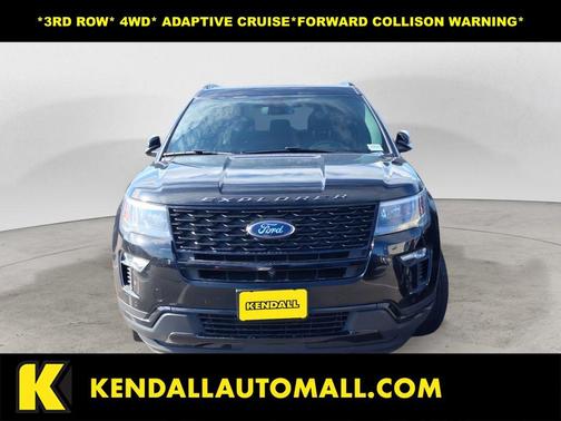 Shadow Black 2018 Ford Explorer Sport