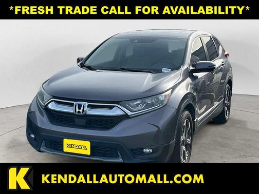 Grey 2017 Honda CR-V EX