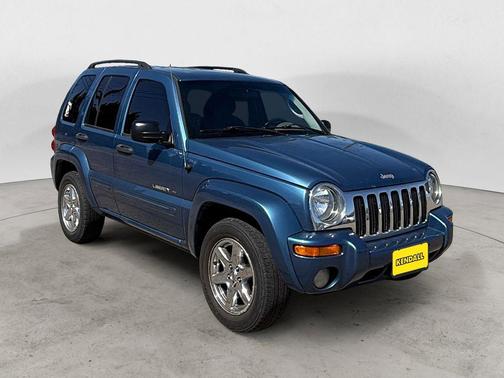 Blue 2003 Jeep Liberty Limited
