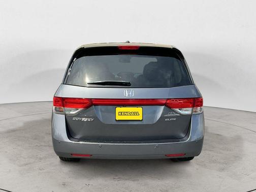 Modern Steel Metallic 2014 Honda Odyssey Touring Elite