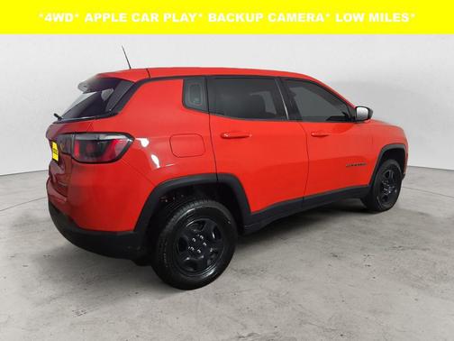 Spitfire Orange Clearcoat 2018 Jeep Compass Sport