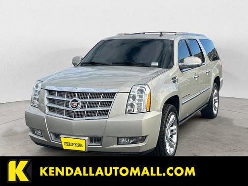 Radiant Silver Metallic 2014 Cadillac Escalade ESV Platinum Edition