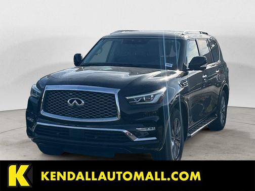 Black Obsidian 2019 INFINITI QX80 Luxe