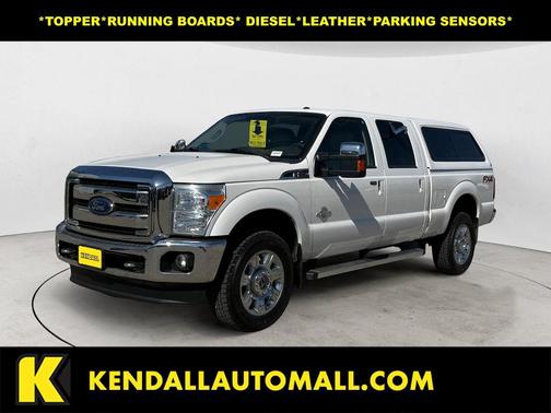 White Platinum Clearcoat Metallic 2016 Ford F-350 Lariat
