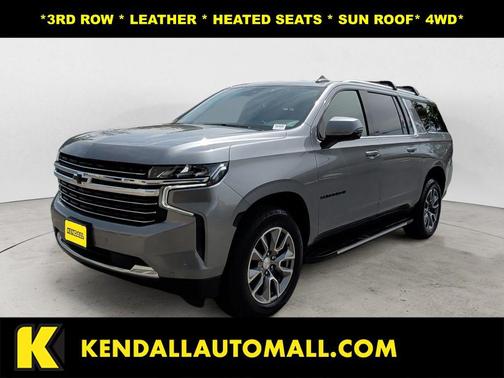 Satin Steel Metallic 2022 Chevrolet Suburban LT