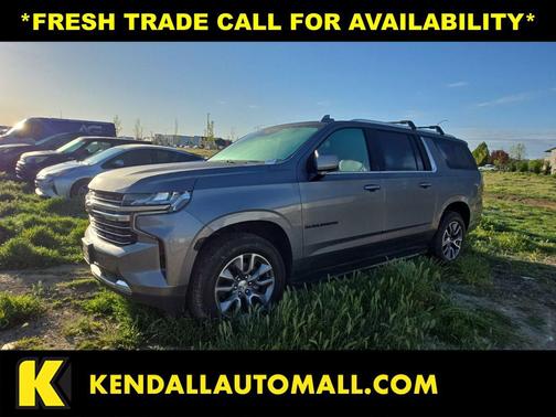 Satin Steel Metallic 2022 Chevrolet Suburban LT