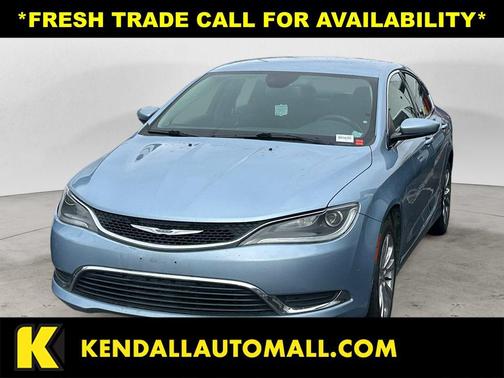 Crystal Blue Pearlcoat 2015 Chrysler 200 Limited