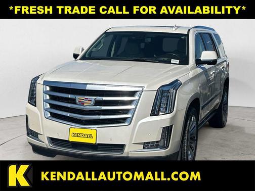 White Diamond Tricoat 2015 Cadillac Escalade Premium