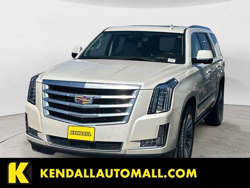 White Diamond Tricoat 2015 Cadillac Escalade Premium