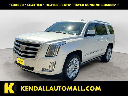 White Diamond Tricoat 2015 Cadillac Escalade Premium