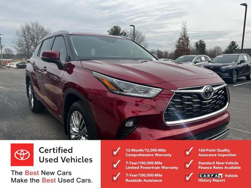2026 Toyota Highlander Hybrid Platinum