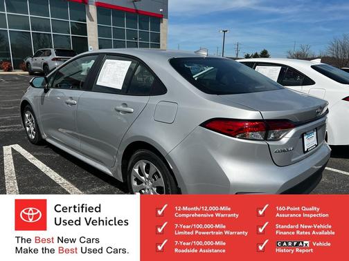 Classic Silver Metallic 2026 Toyota Corolla LE