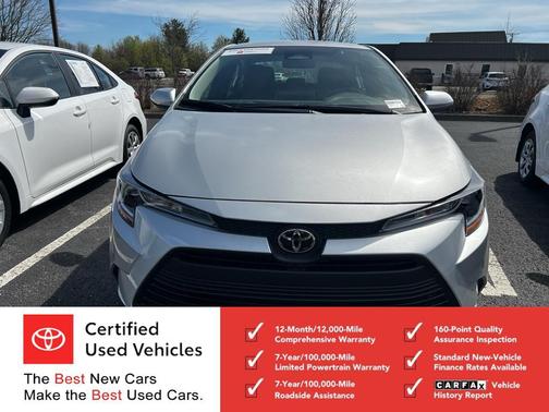 Classic Silver Metallic 2026 Toyota Corolla LE