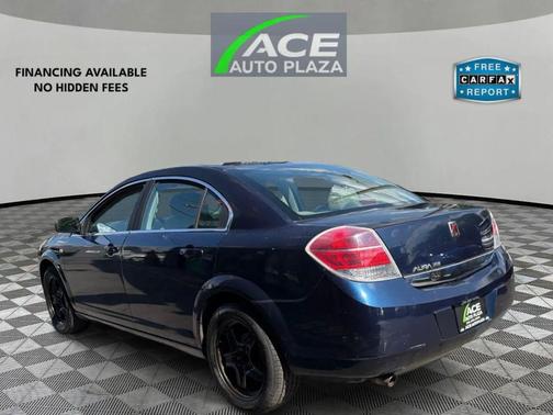 Blue 2009 Saturn Aura XE