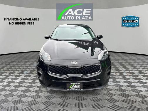Black 2018 Kia Sportage LX