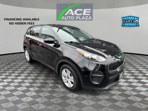 Black 2018 Kia Sportage LX