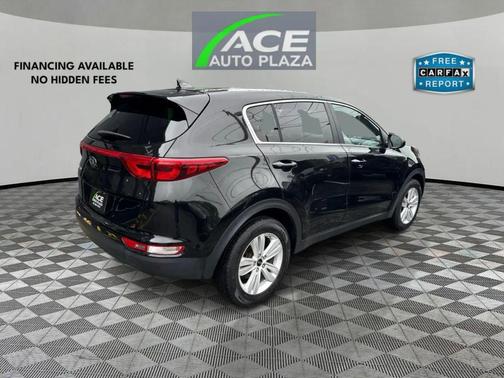 Black 2018 Kia Sportage LX