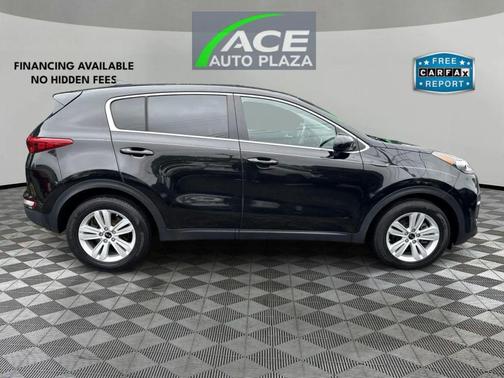 Black 2018 Kia Sportage LX