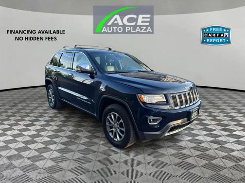 Blue 2014 Jeep Grand Cherokee Limited