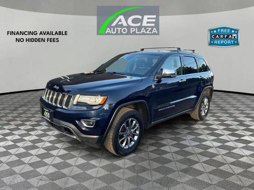 Blue 2014 Jeep Grand Cherokee Limited