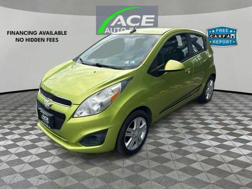 Green 2013 Chevrolet Spark 1LT