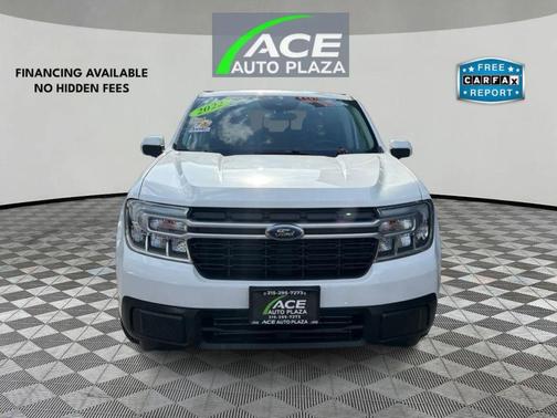 White 2022 Ford Maverick Lariat